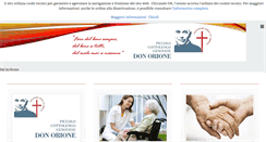 Desktop Screenshot of donorione-genova.it